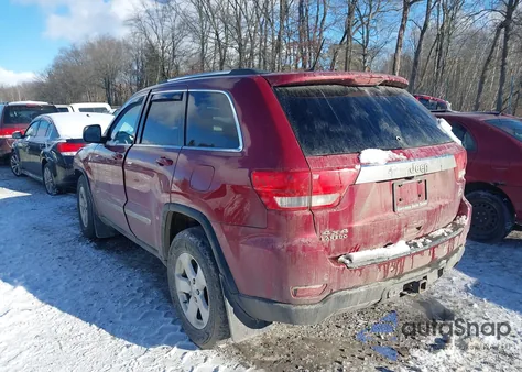 2013 Jeep Grand Cherokee Laredo из США, поврежденный, VIN 1C4RJFAG1DC595285